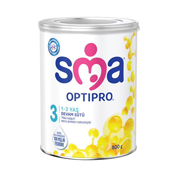 Sma Optipro 3 Devam Sütü 1-3 Yaş 800 g Sma Optipro 3 Devam Sütü 1-3 Yaş 800 g