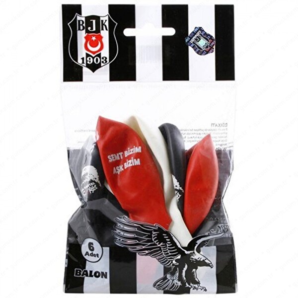 Lisanslı Klup 6'Lı Balon Lisanslı Klup 6'Lı Balon