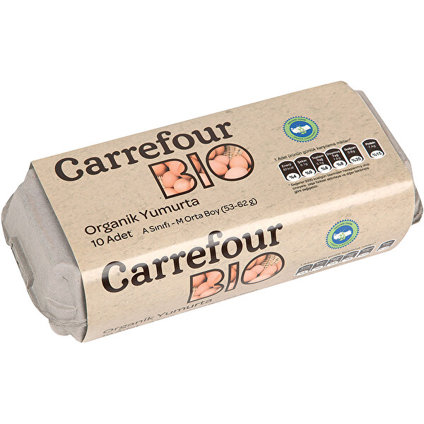 Carrefour Bio Organik Yumurta 10'lu