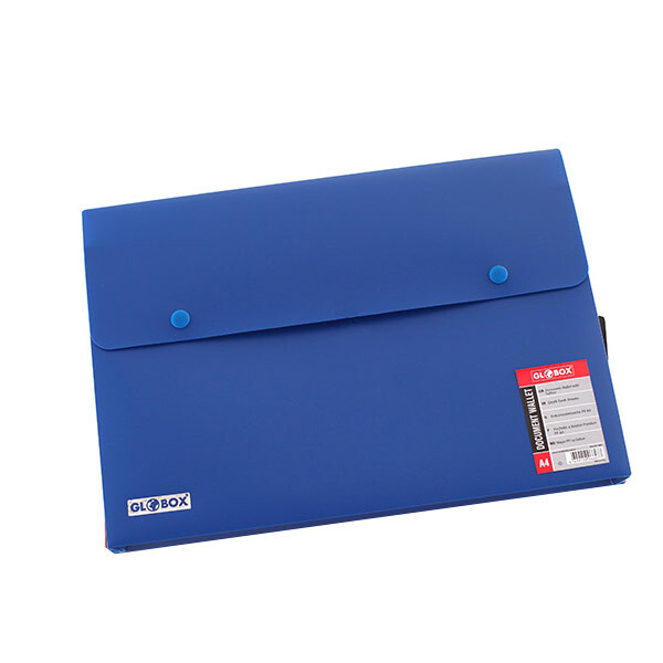 Globox Çift Çıtçıtlı Mavi Evrak Dosyası Globox Çift Çıtçıtlı Mavi Evrak Dosyası