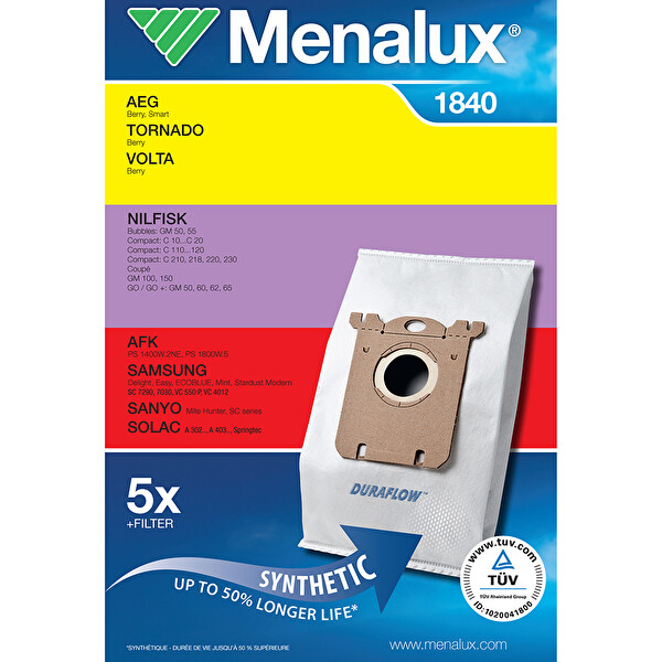 Menalux 1840 Süpürge Torbası Menalux 1840 Süpürge Torbası