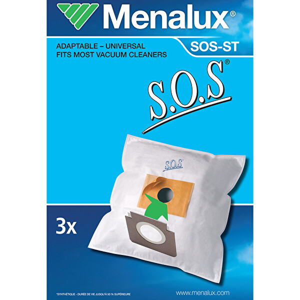 Menalux SOS-ST Süpürge Torbası Menalux SOS-ST Süpürge Torbası