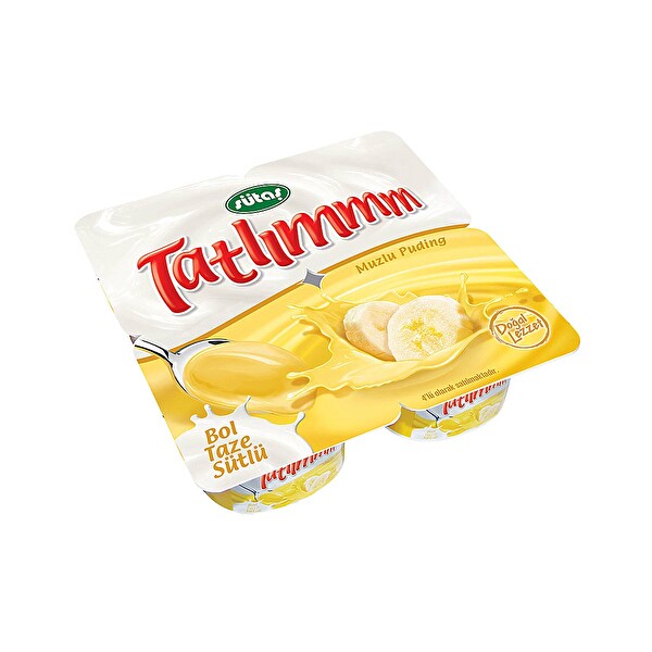 Tatlımmm Muzlu Puding 4*100 g Tatlımmm Muzlu Puding 4*100 g