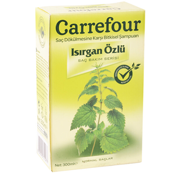 Carrefour Isırgan Özlü Şampuan 300 ml Carrefour Isırgan Özlü Şampuan 300 ml