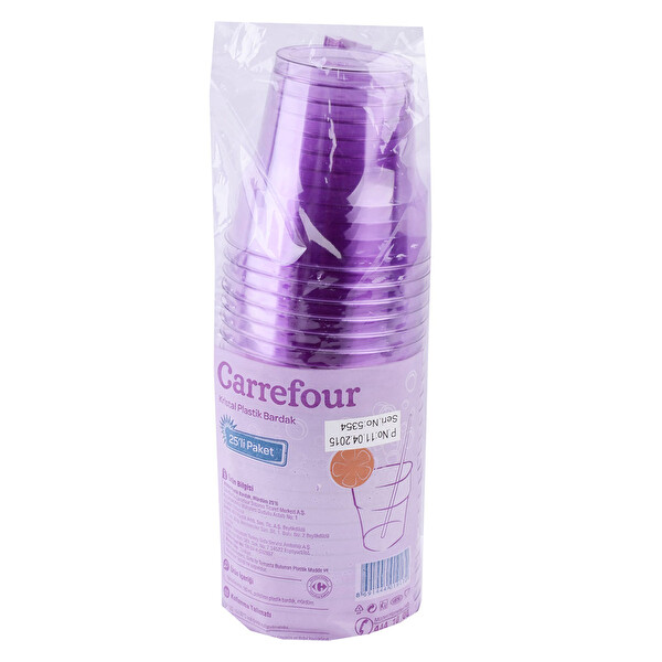 Carrefour Plastik Bardak 25 Li 30029962 Carrefoursa