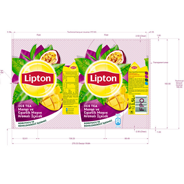 Lipton Ice Tea Mango Aromalı İçecek Pet 1,5Lt Lipton Ice Tea Mango Aromalı İçecek Pet 1,5Lt