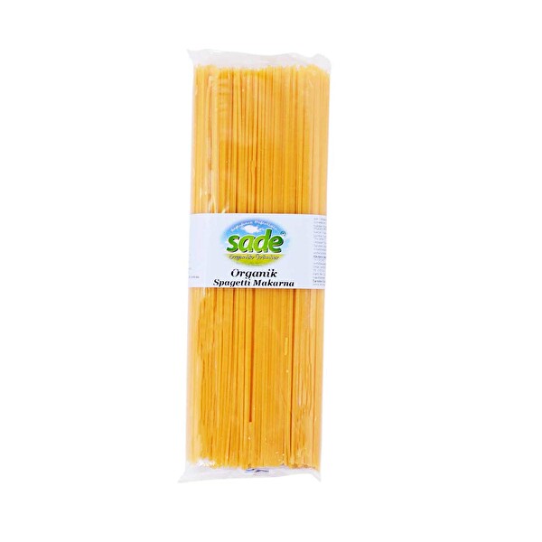 Sade Organik Spagetti Makarna 500 g Sade Organik Spagetti Makarna 500 g