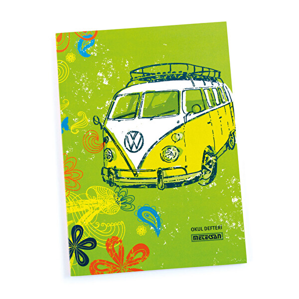 Meteksan A4 80 Yaprak Düz Çizgisiz Defter