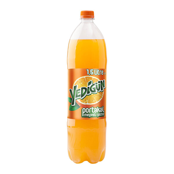 Yedigun Portakal Meyveli Gazoz Pet 1 5 Lt 30034689 Carrefoursa