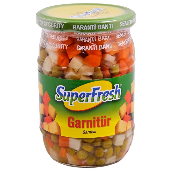 Superfresh Garnitür Cam 570 g Superfresh Garnitür Cam 570 g