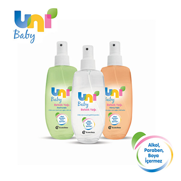 Uni Baby Bebek Yağı Havuç 200 ml