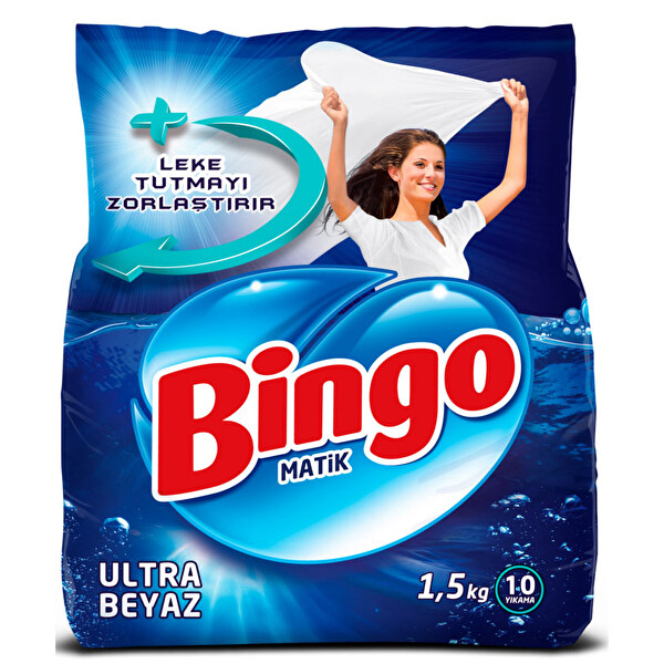 Bingomatik Ultra Beyaz 1,5 kg Bingomatik Ultra Beyaz 1,5 kg