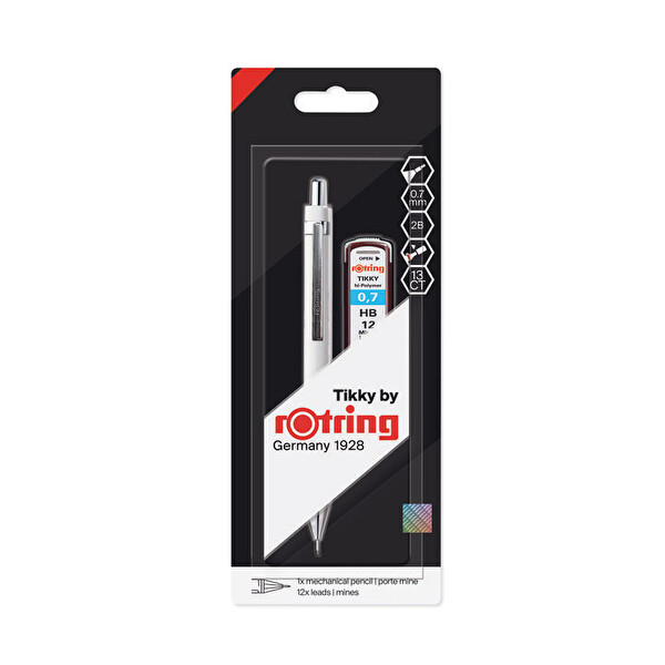rotring tikky versatil beyaz 0 7 uc