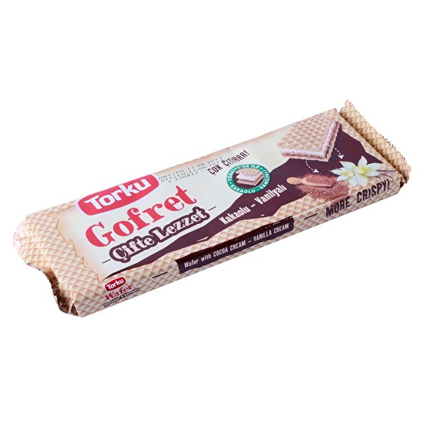 Torku Gofret Kakao ve Vanilya 160 g Torku Gofret Kakao ve Vanilya 160 g
