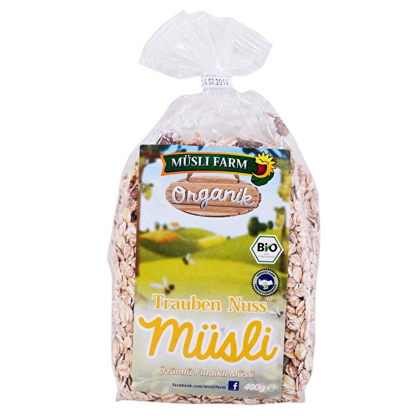 Müsli Farm Organik Üzümlü Müsli 400 G Müsli Farm Organik Üzümlü Müsli 400 G