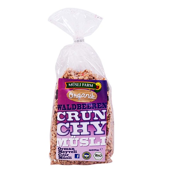 Müsli Farm Organik Crunchy Orman Meyveli Müsli 400 G Müsli Farm Organik Crunchy Orman Meyveli Müsli 400 G