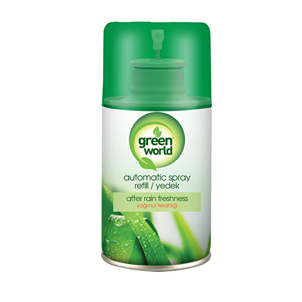 Green World Yedek Otomatik Sprey Yağmur Ferahlığı 250 ml