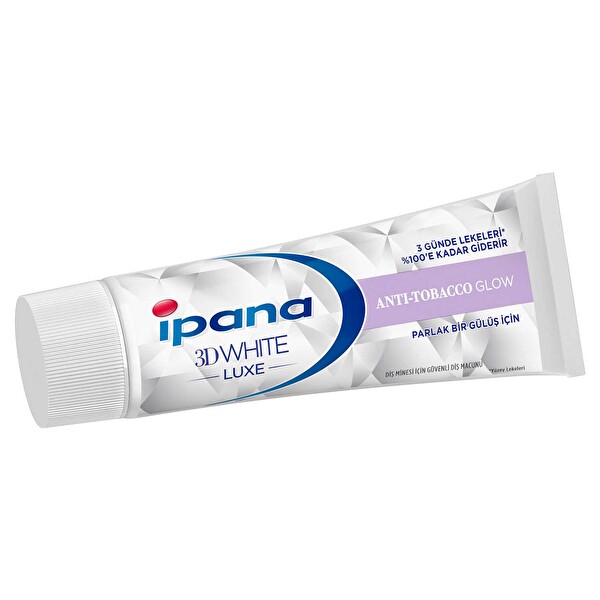 İpana 3D White Luxe Diş Macunu Anti-Tobacco Glow Mükemmel Beyazlık 75 ml İpana 3D White Luxe Diş Macunu Anti-Tobacco Glow Mükemmel Beyazlık 75 ml