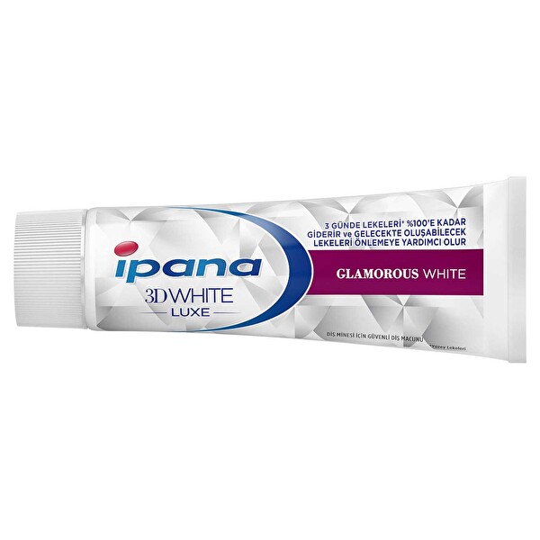 İpana 3D White Luxe Diş Macunu Glamorous Shine Muhteşem Parlaklık 75 ml İpana 3D White Luxe Diş Macunu Glamorous Shine Muhteşem Parlaklık 75 ml