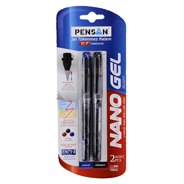pensan nano jel 2 li tukenmez kalem
