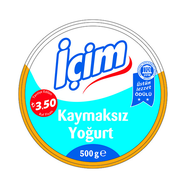İçim Homojenize Doğal Yoğurt 500 g İçim Homojenize Doğal Yoğurt 500 g