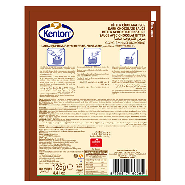 Kenton Neşeli Tatlar Frenk Üzümlü Puding 100 g Kenton Neşeli Tatlar Frenk Üzümlü Puding 100 g