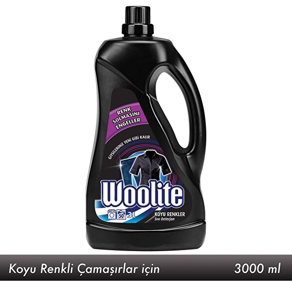 Woolite Hassas Camasir Deterjani 3000ml Siyahlar Icin 30040412 Carrefoursa