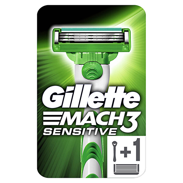 Gillette Mach3 Sensitive Tıraş Makinesi Gillette Mach3 Sensitive Tıraş Makinesi