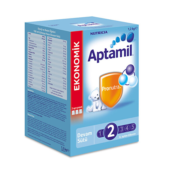 Aptamil 2 Devam Sütü 1200 g