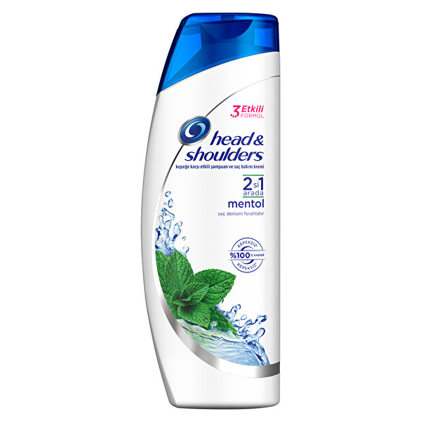 Head & Shoulders 2'si 1 Arada Şampuan Mentol Ferahlığı 360 ml Head & Shoulders 2'si 1 Arada Şampuan Mentol Ferahlığı 360 ml