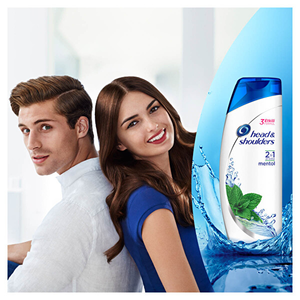 Head & Shoulders 2'si 1 Arada Şampuan Mentol Ferahlığı 360 ml Head & Shoulders 2'si 1 Arada Şampuan Mentol Ferahlığı 360 ml