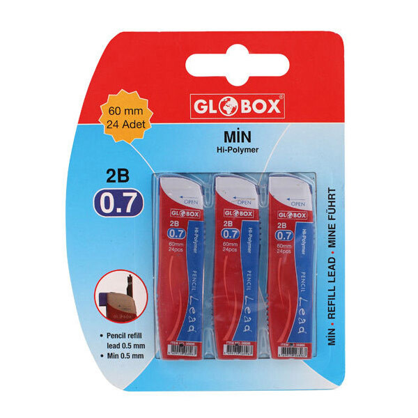 globox 2b 05 kalem ucu 3 lu