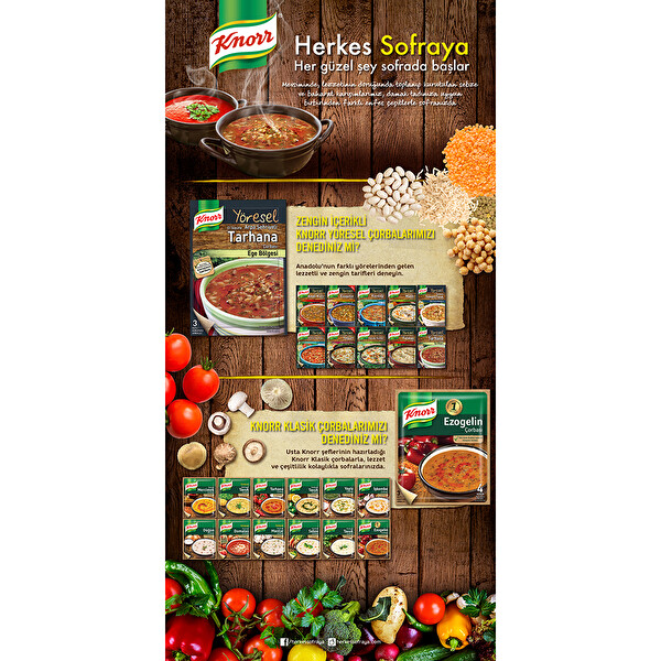 Knorr Kazdağı Çorbası 76 g Knorr Kazdağı Çorbası 76 g
