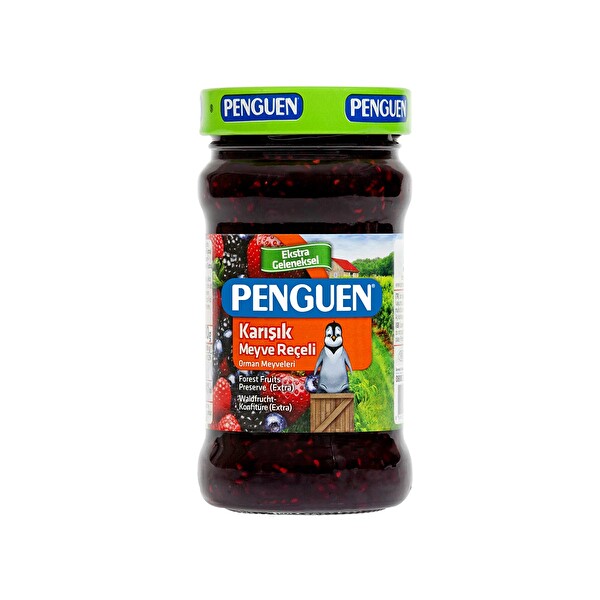Penguen Karışık Meyve Reçeli 380 g (Extra Geleneksel) Penguen Karışık Meyve Reçeli 380 g (Extra Geleneksel)