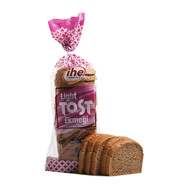 İHE Light Tost Ekmeği 500 g İHE Light Tost Ekmeği 500 g