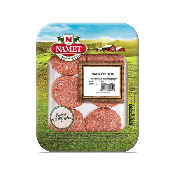 Namet Izgara Köfte 400 gr Namet Izgara Köfte 400 gr