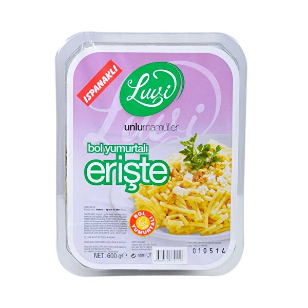 Ispanaklı Erişte Paket Ispanaklı Erişte Paket