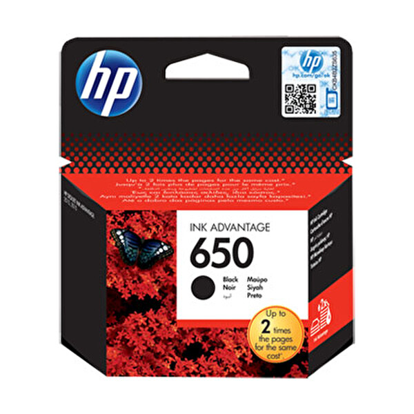HP 650 Siyah Kartuş (CZ101AE)