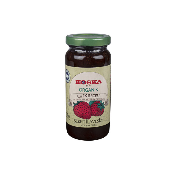 Koska Organik Çilek Reçeli 300 G Koska Organik Çilek Reçeli 300 G
