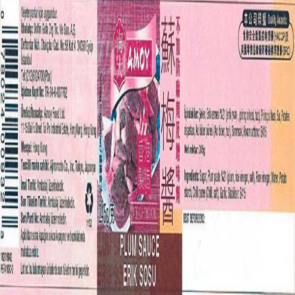 Amoy Plum Sosu 245 g Amoy Plum Sosu 245 g