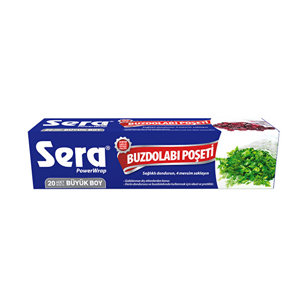 Sera Buzdolabı Poşeti Büyük Boy Sera Buzdolabı Poşeti Büyük Boy