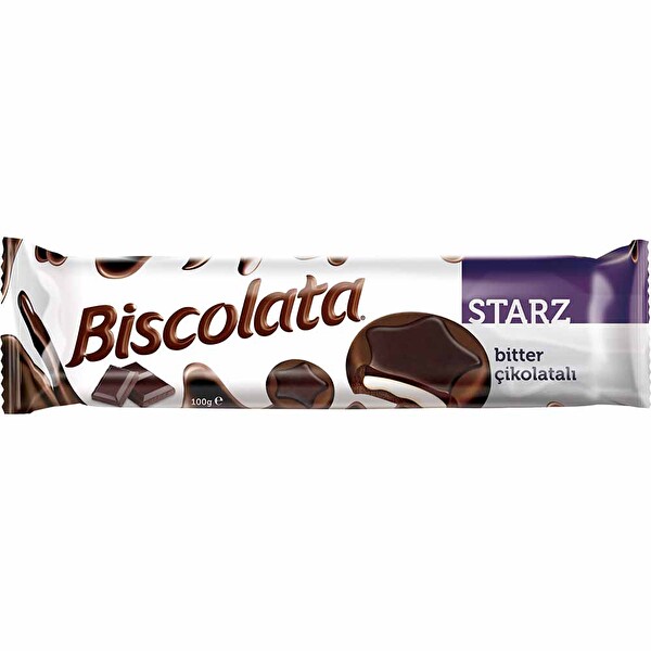 Şölen Biscolata Starz Bitter 94 g Şölen Biscolata Starz Bitter 94 g