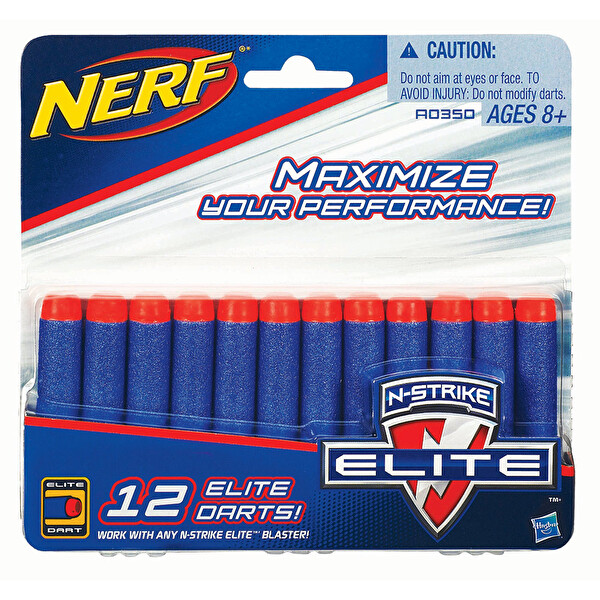 Nerf Elite Yedek Paket 12'li