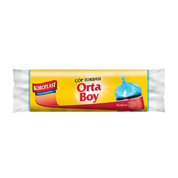 Koroplast Ekonomik Çöp Torbası Orta Boy Koroplast Ekonomik Çöp Torbası Orta Boy