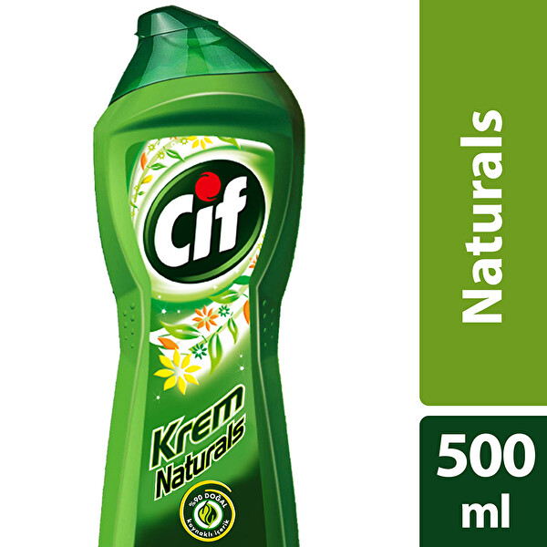 Cif Natural Krem Temizleyici 500 ml Cif Natural Krem Temizleyici 500 ml
