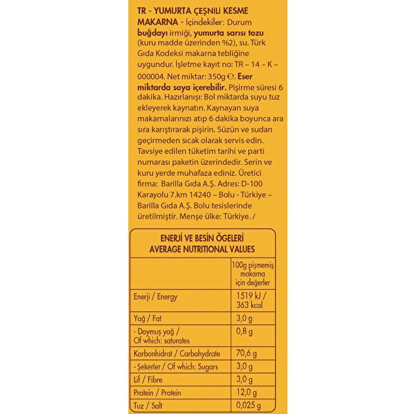 filiz yumurtali bukle makarna 350 g 30049063 carrefoursa