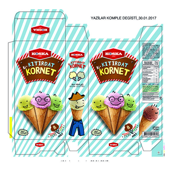 Koska Dondurma Korneti 104 g Koska Dondurma Korneti 104 g