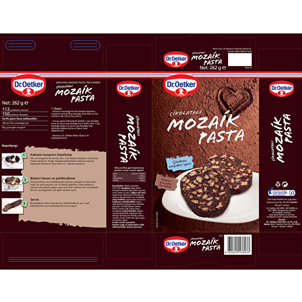 Dr Oetker Mozaik Pasta 262 G 30050436 Carrefoursa