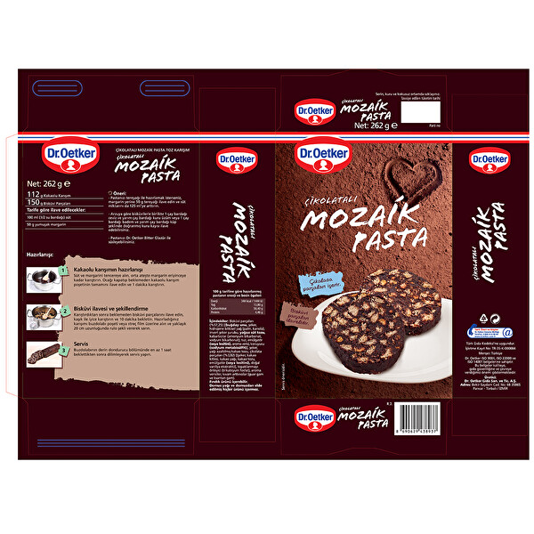Dr. Oetker Mozaik Pasta 262 g Dr. Oetker Mozaik Pasta 262 g