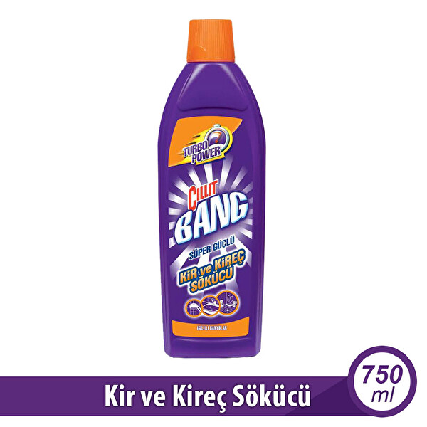 Cillit Bang Banyo Temizleyici Kireç Sökücü Şişe 750ml Cillit Bang Banyo Temizleyici Kireç Sökücü Şişe 750ml